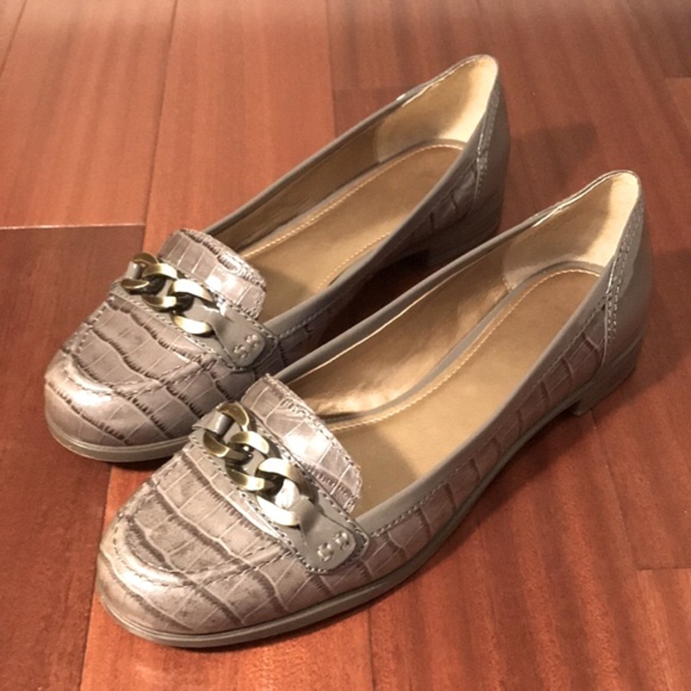 CIRCA Joan & David Loafer Croc Flats